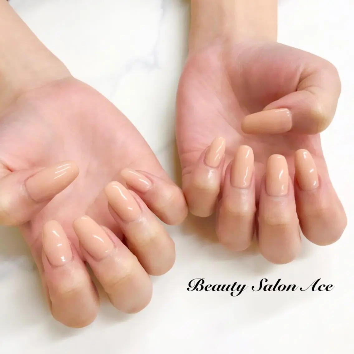 ネイル ワンカラーネイル 池袋フィルイン Ace♡Nailのネイルデザイン