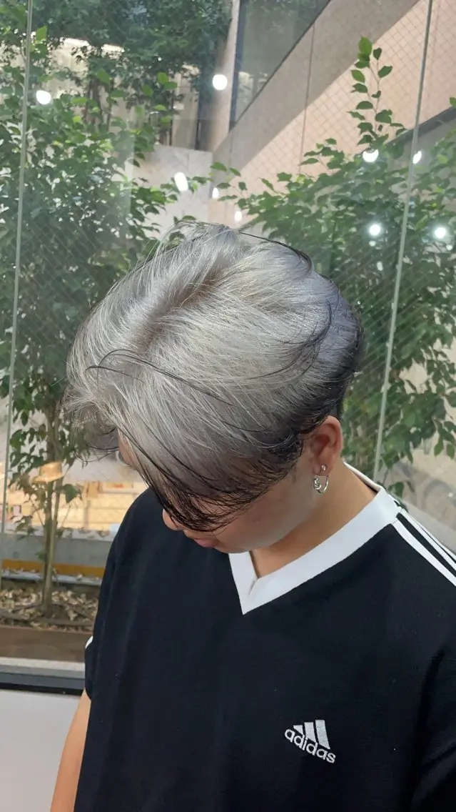 ショート カラー カット ヘアカラー ili梅田 メンズ特化/shuのヘアスタイル