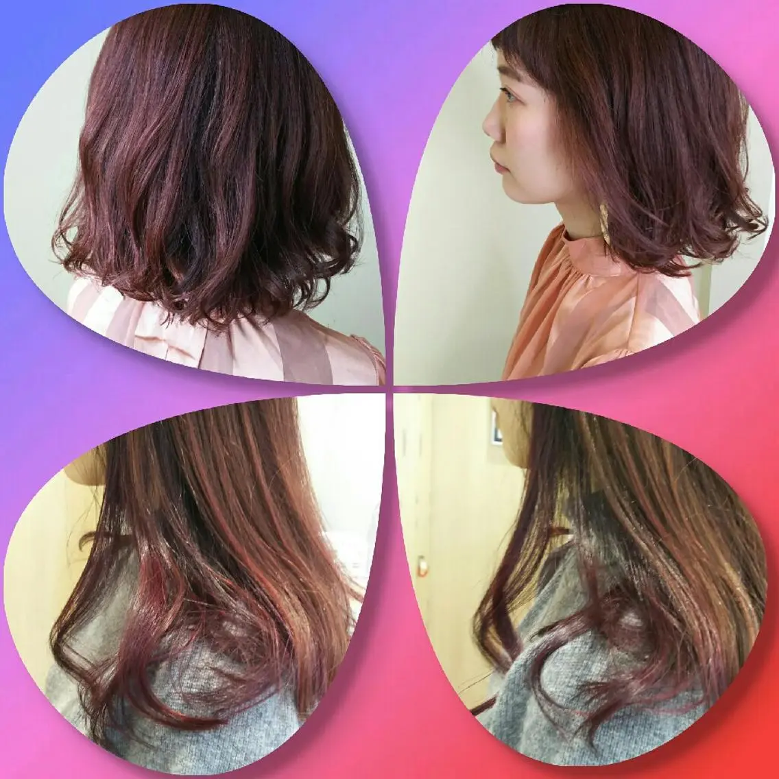 カラー 藤森 希美のヘアスタイル