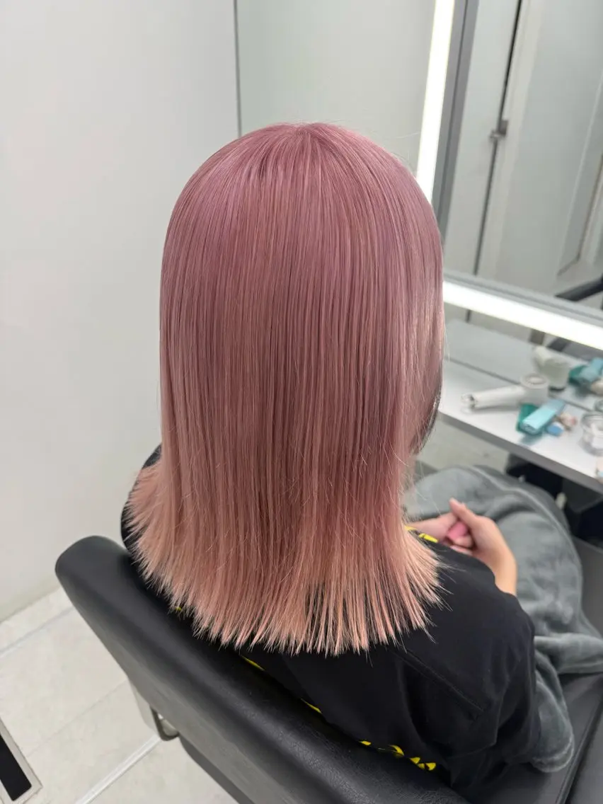 カラー ヘアカラー tace新宿 あおいのヘアスタイル