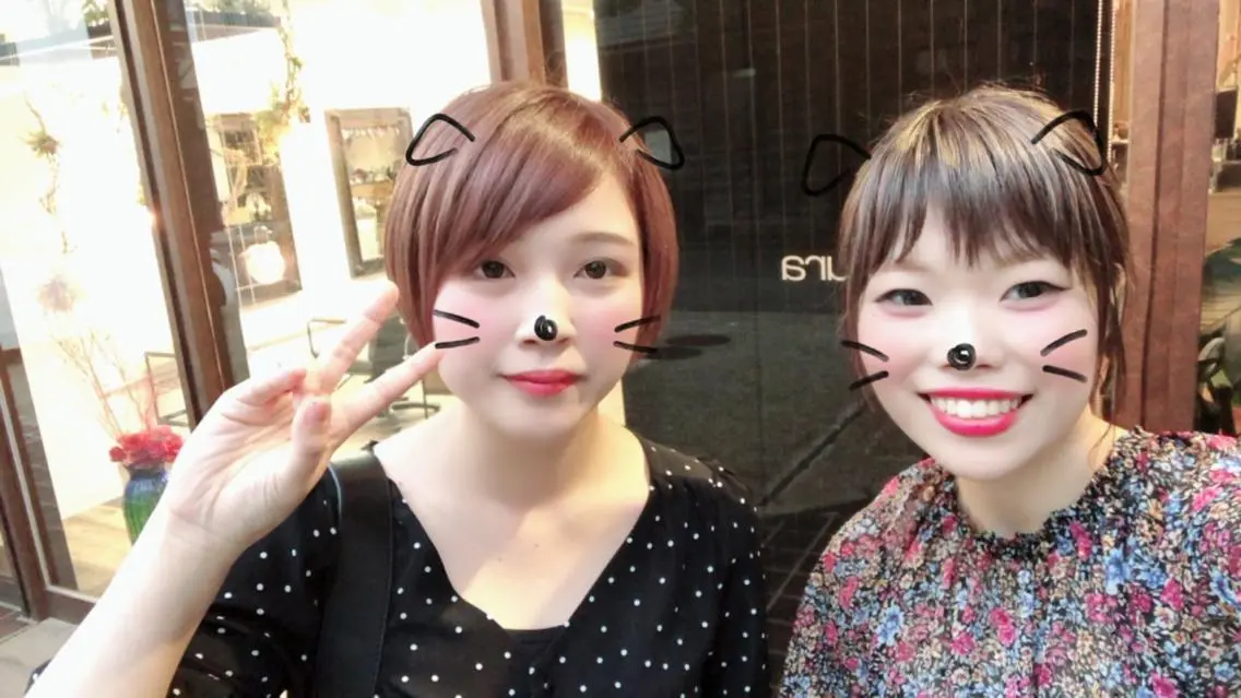ショート カラー コレットヘアー 田中アヤノのヘアスタイル