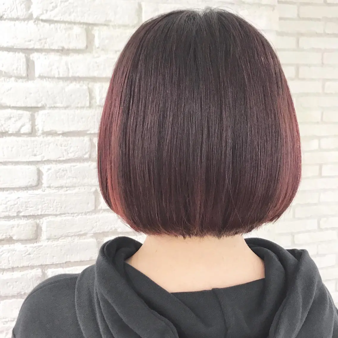 ショート 顔周りカット 伊 杏のヘアスタイル