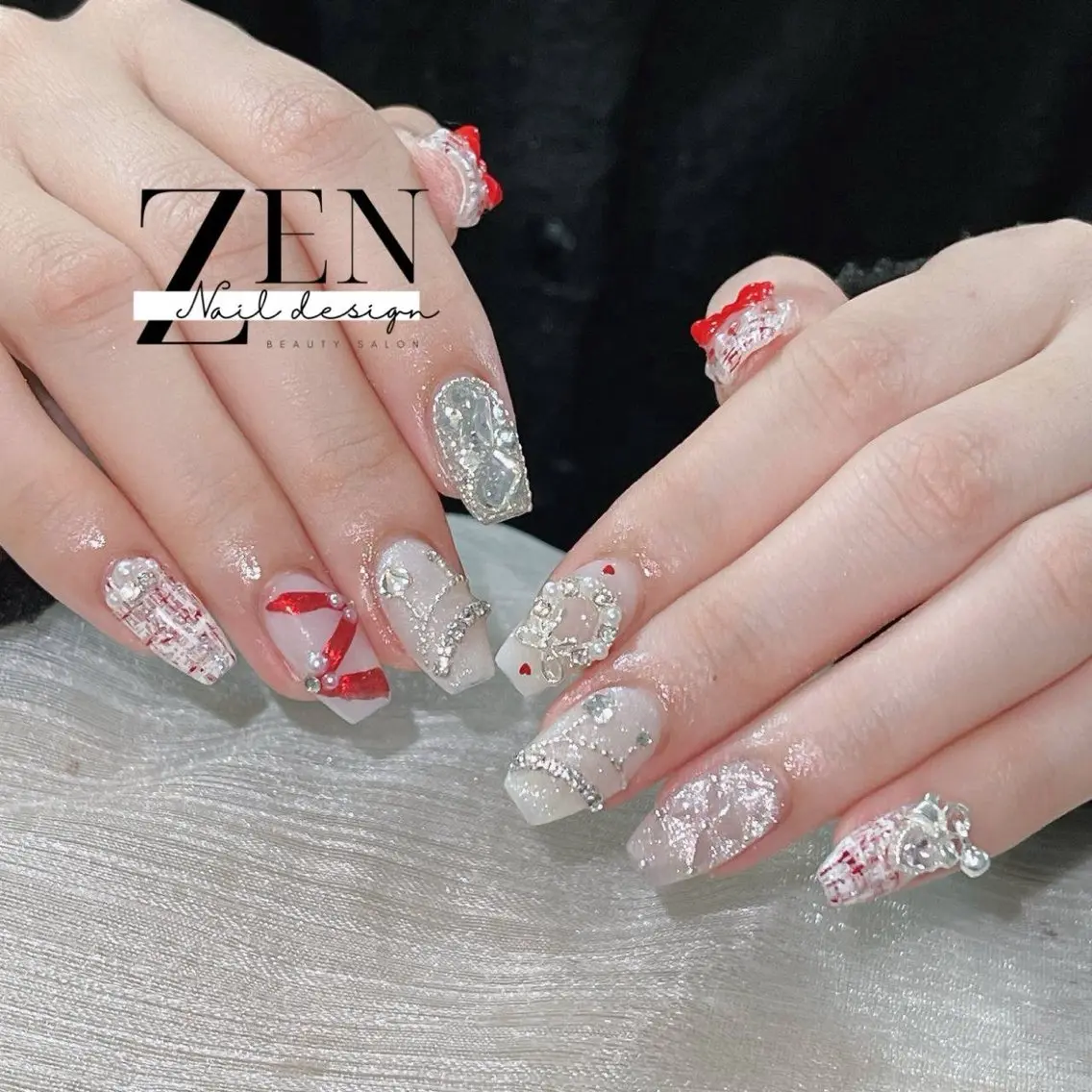 ネイル 持ち込み スカルプネイル ネイルチップ ハンドネイル Zen Nail Design 池袋のネイルデザイン