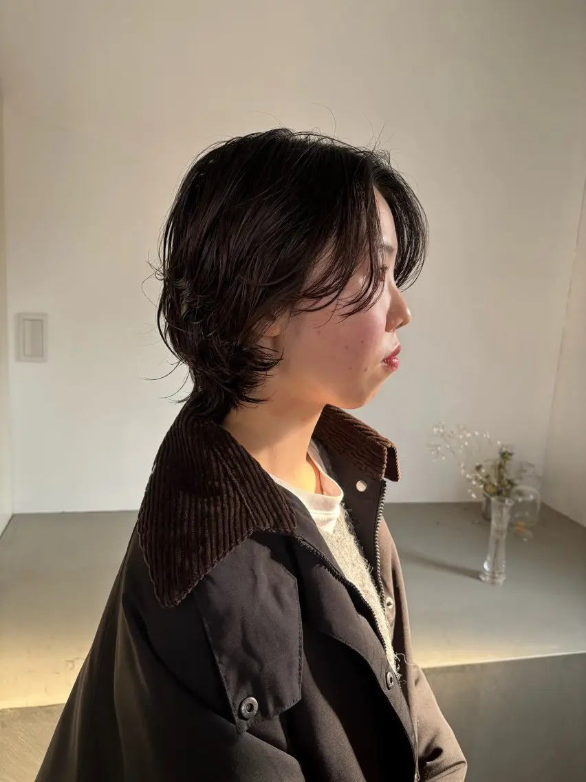 ショート パーマ ショートボブ ボブ ショートヘア カット パーマ Takuma Suzuki中目黒のヘアスタイル