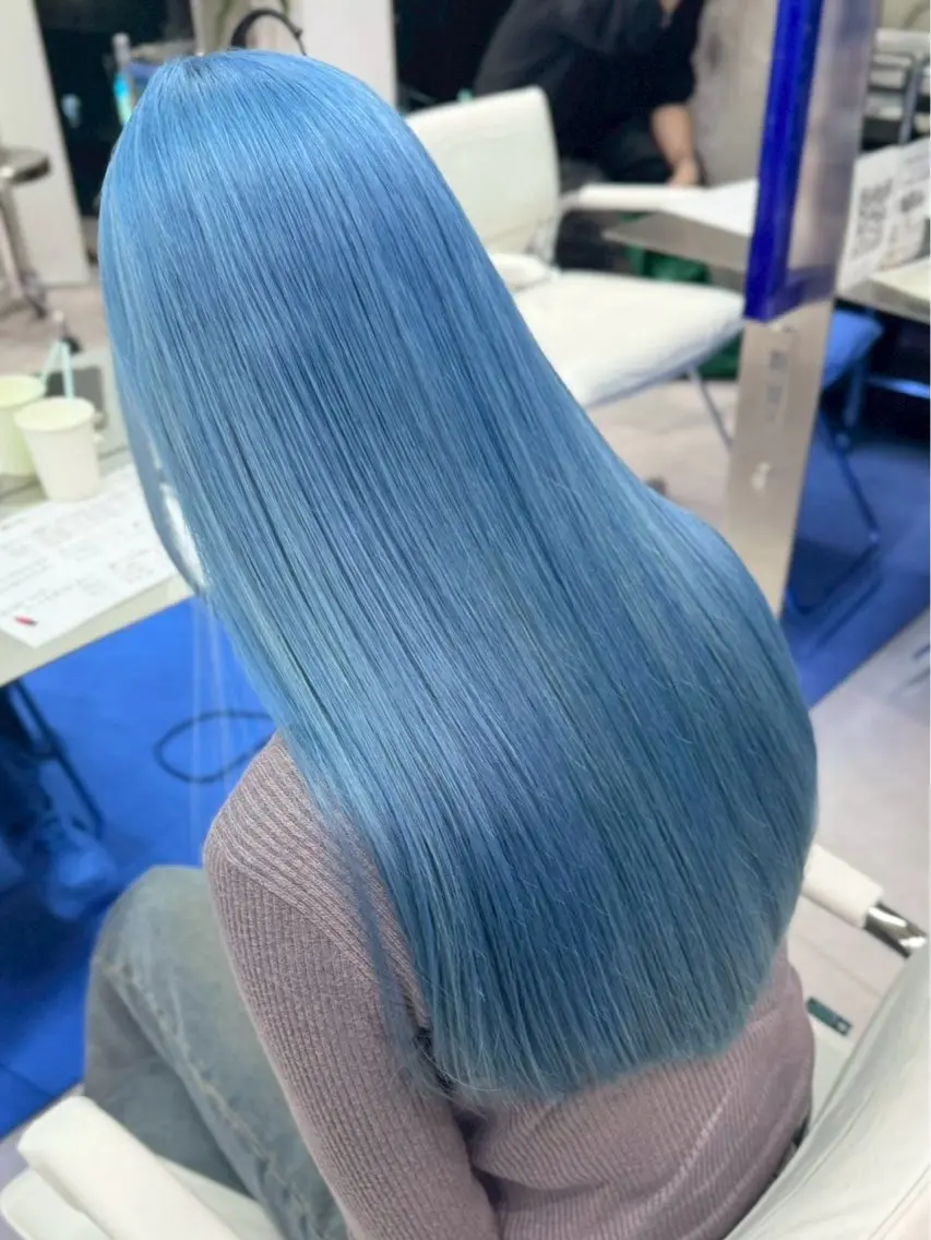 ロング ヘアカラー ヘーゼルブラウン🤎 ゆり🫧のヘアスタイル