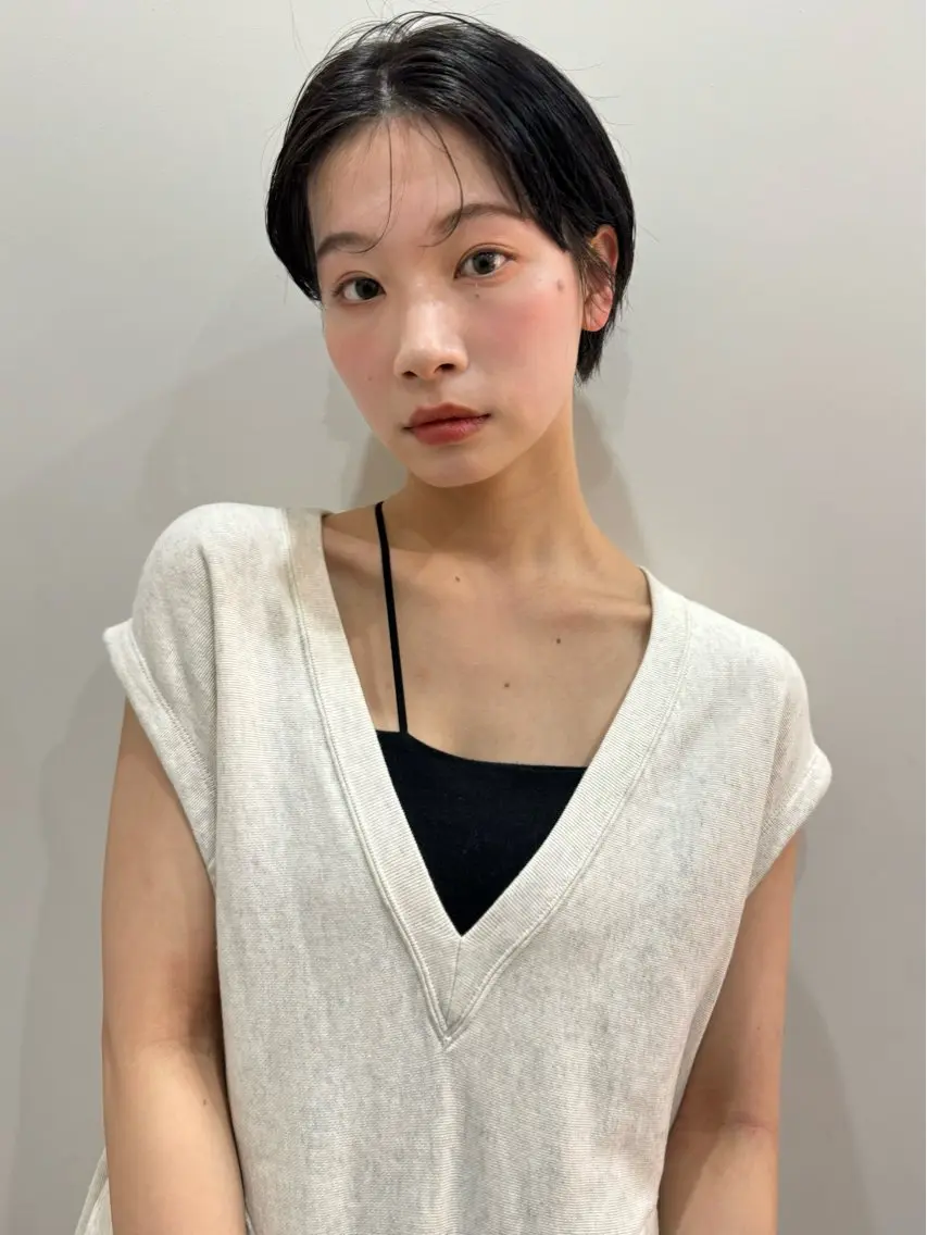 ショート shiro.kobe 森彩華のヘアスタイル