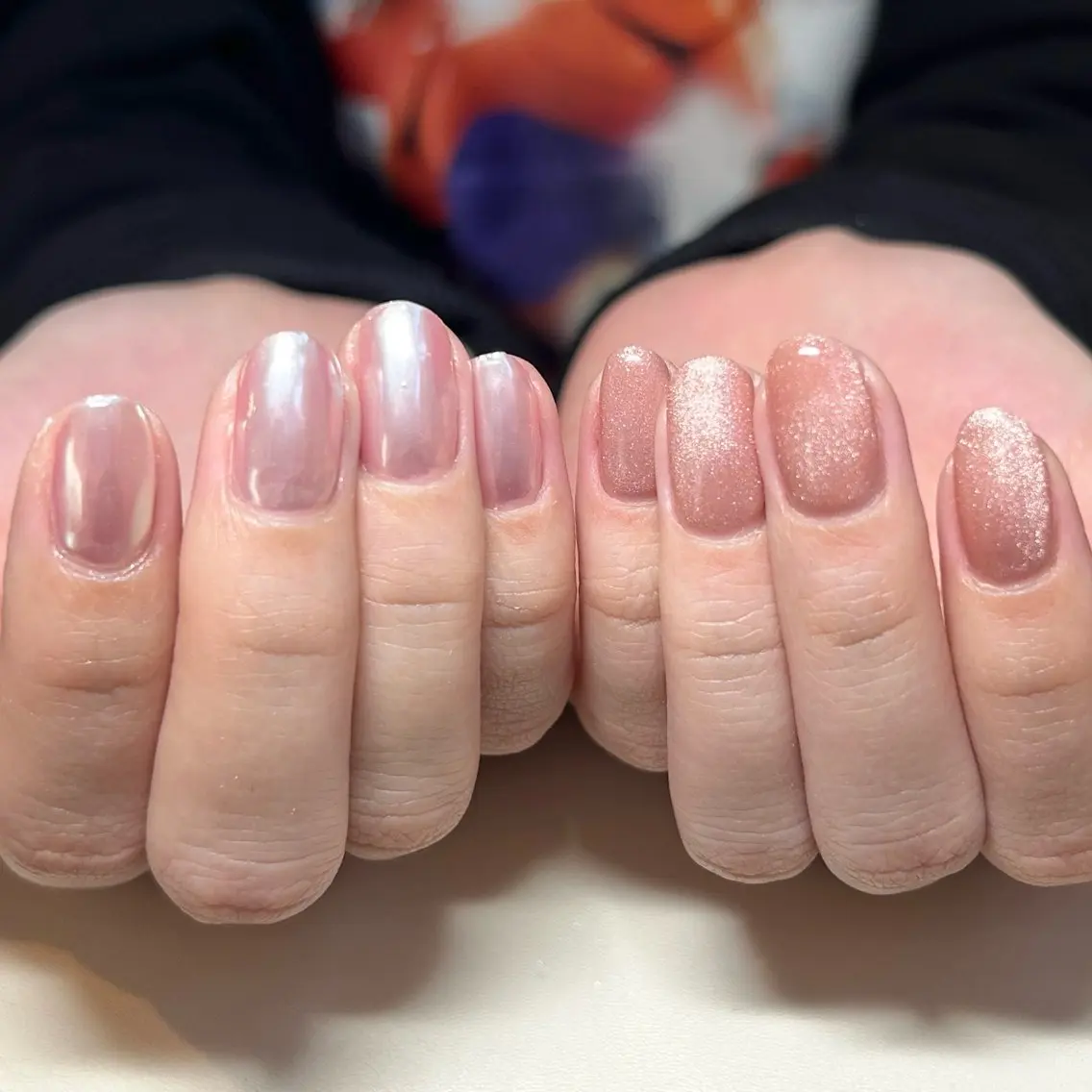 ネイル マグネットネイル ミラーネイル 春ネイル クレセントアイ Runaの眉毛・アイブロウイメージ