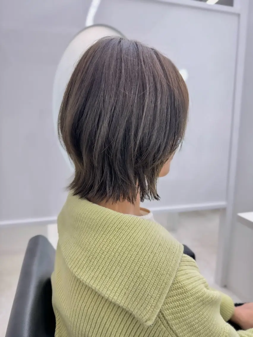 【高濃度ケア】髪質改善カラー+クイックトリートメント✨¥12000→¥9950の写真