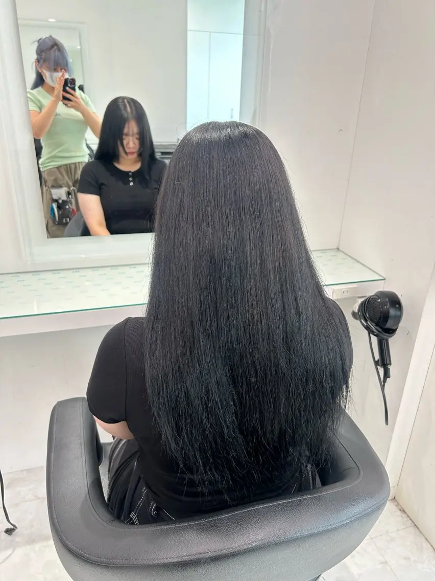 ロング カラー ヘアカラー トリートメント ヘアセット 🩷暖色カラー🩷 BONのヘアスタイル