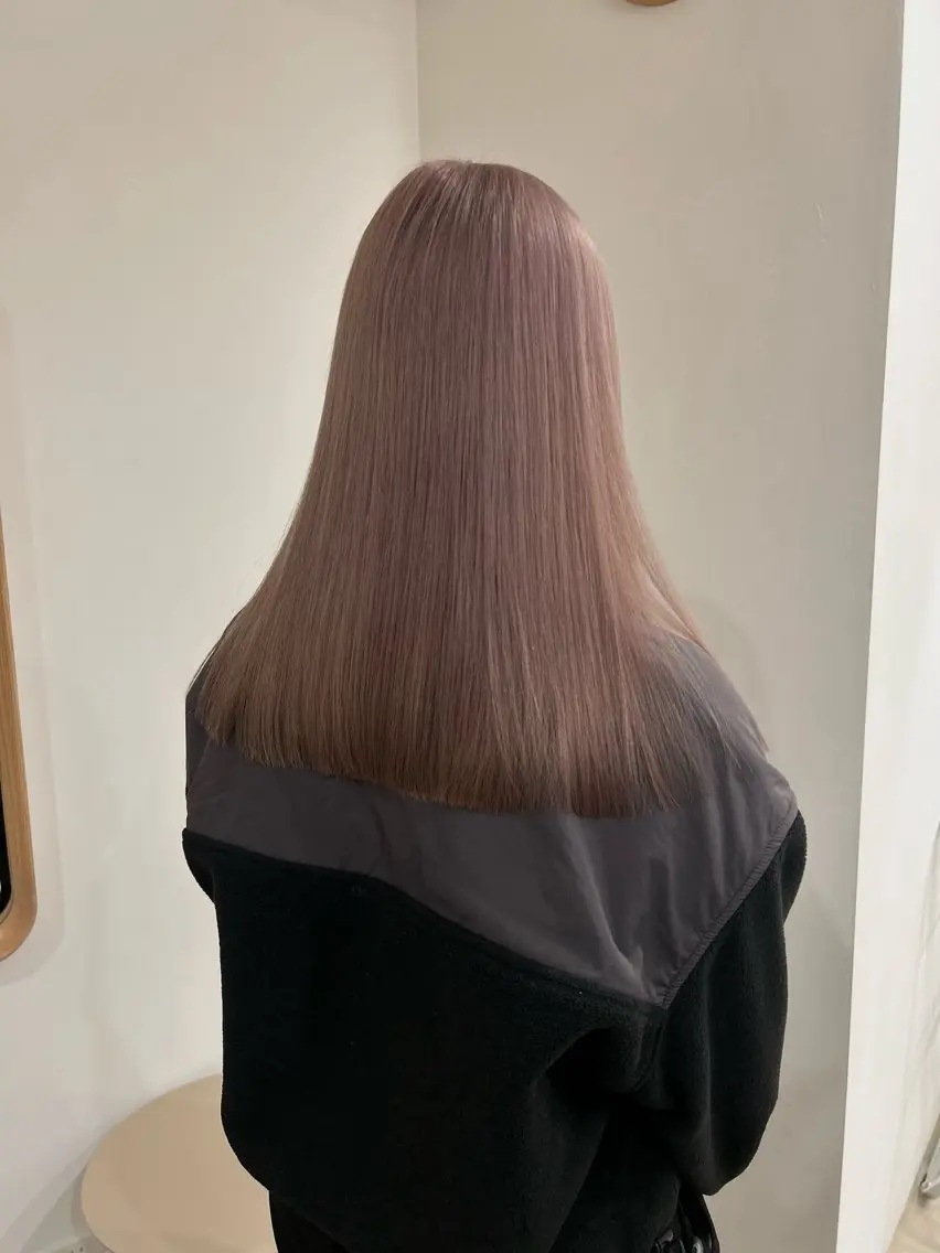 ロング カラー カット RUNA 🫧のヘアスタイル