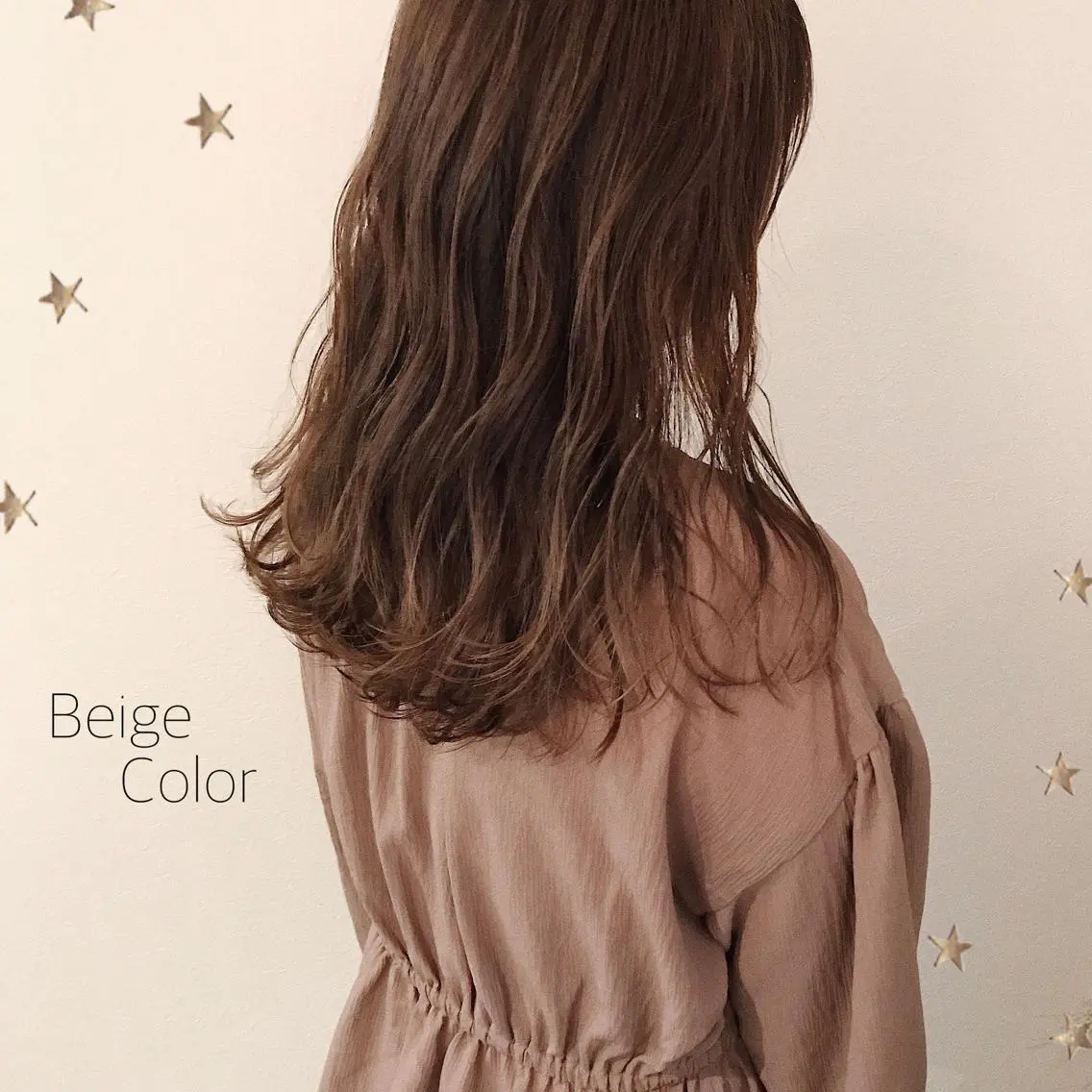 セミロング カラー カット ヘアカラー トリートメント 市川 千夏のヘアスタイル