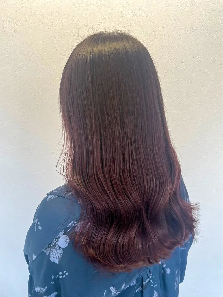 ロング カラー c＆ ちはるのヘアスタイル