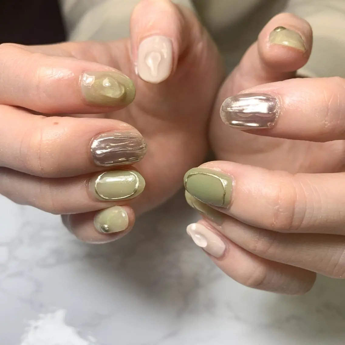 ネイル ハンドネイル FIORITURA aiのネイルデザイン