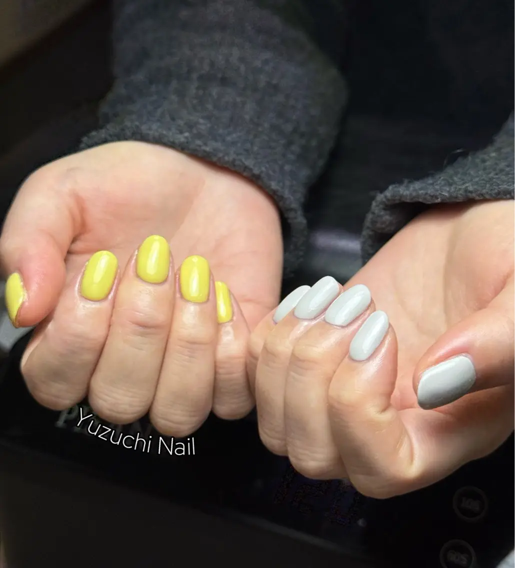 ネイル チークネイル ドット キラキラネイル 韓国ネイル レース ハンドネイル ハンドケア Yuzuchi Nailのネイルデザイン