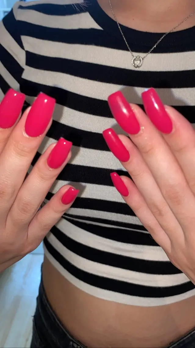 ロング カラー ネイル tetty nailsalonのネイルデザイン