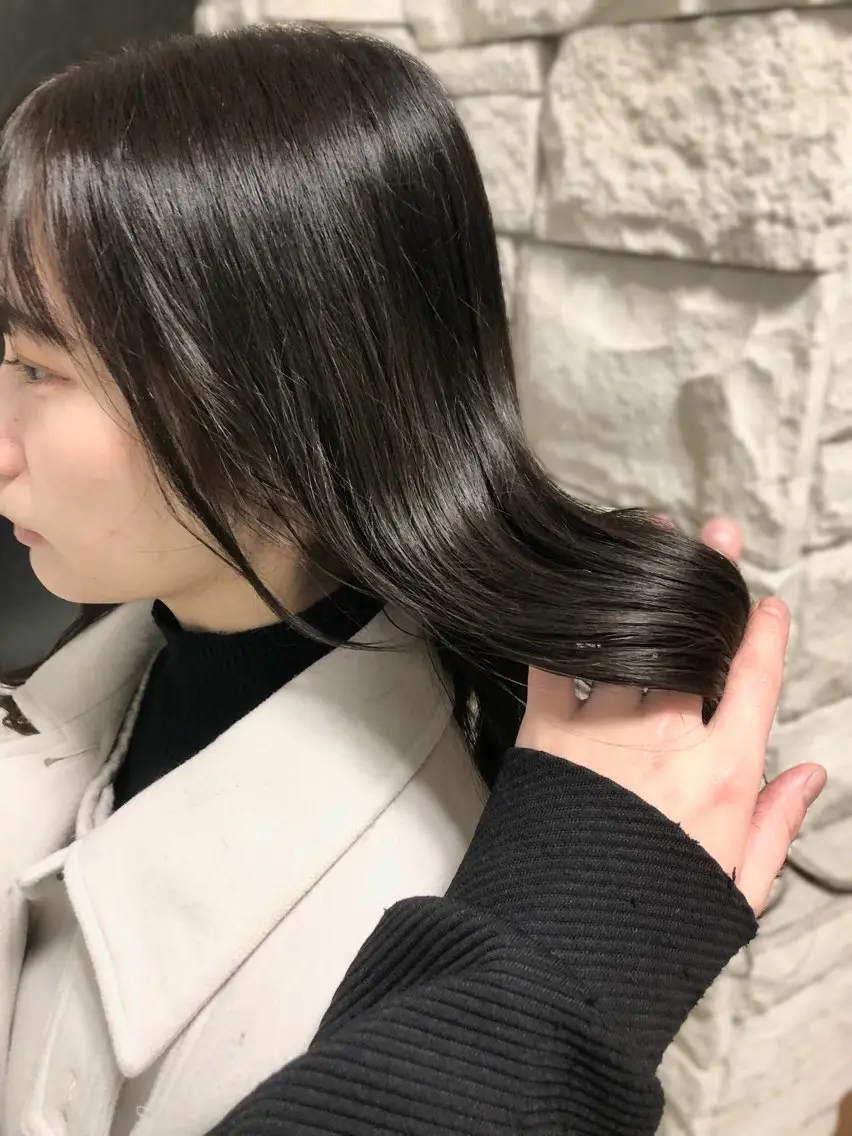 ロング カラー ヘアアレンジ ヘアカラー トリートメント メンズ特化✂️栗原 侑也のヘアスタイル