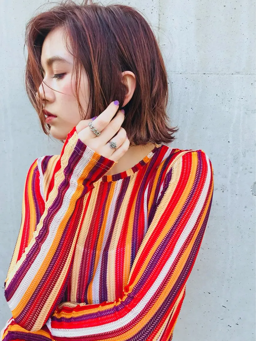 ミディアム liberte渋谷 officialのヘアスタイル