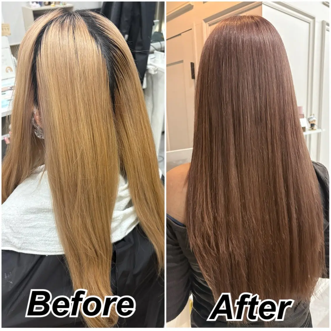 ロング カラー 暖色系カラー 🌼Kana🌼のヘアスタイル