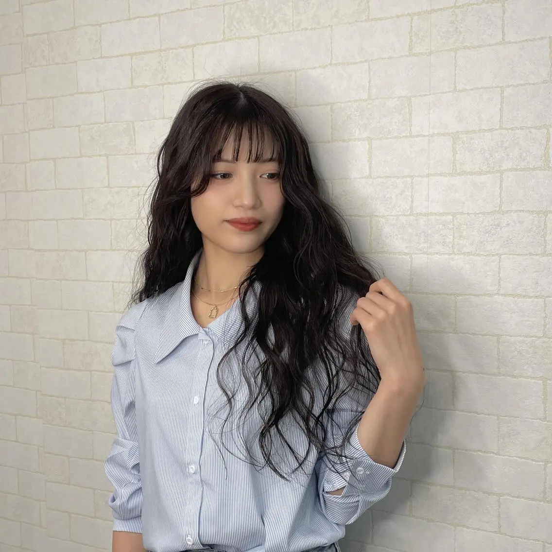 ロング もりたみかこ 美容師お休み中のヘアスタイル