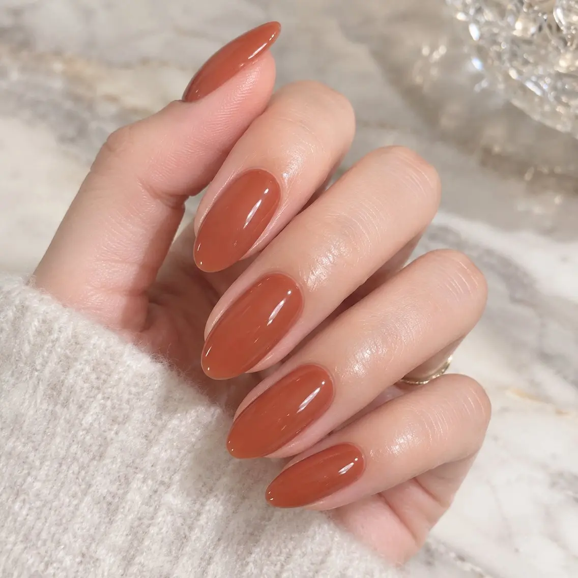 【残り1名様限定】ネイルワンカラー💅オフ無し50種類以上のカラーからお選びいただけます🙆♀️ラメもご用意✨の写真