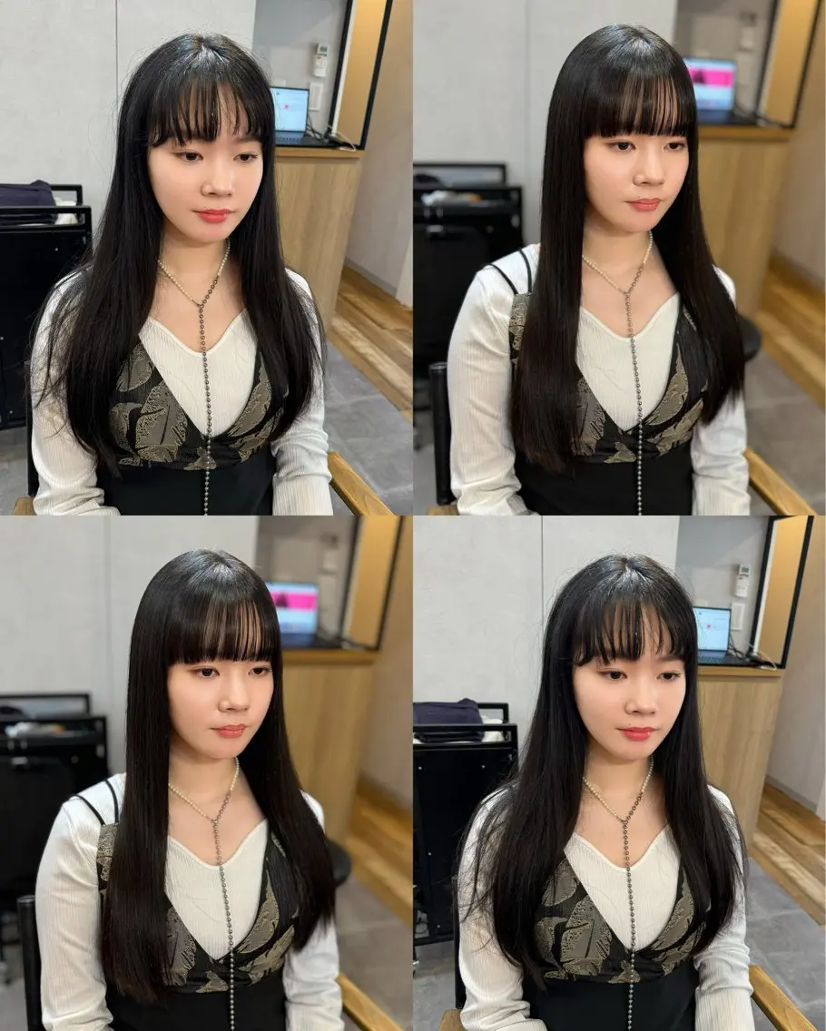 ロング 髪質改善 似合わせカット 縮毛矯正 トリートメント 吉祥寺プルエクステ 🌟Hiraiのヘアスタイル