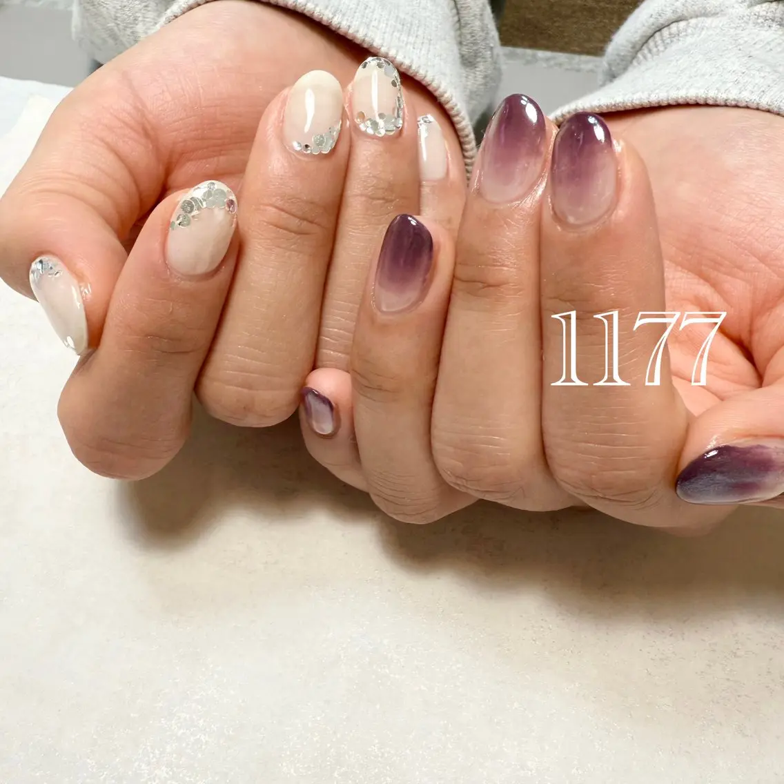 ネイル ハンドネイル nailsalon 1177のネイルデザイン