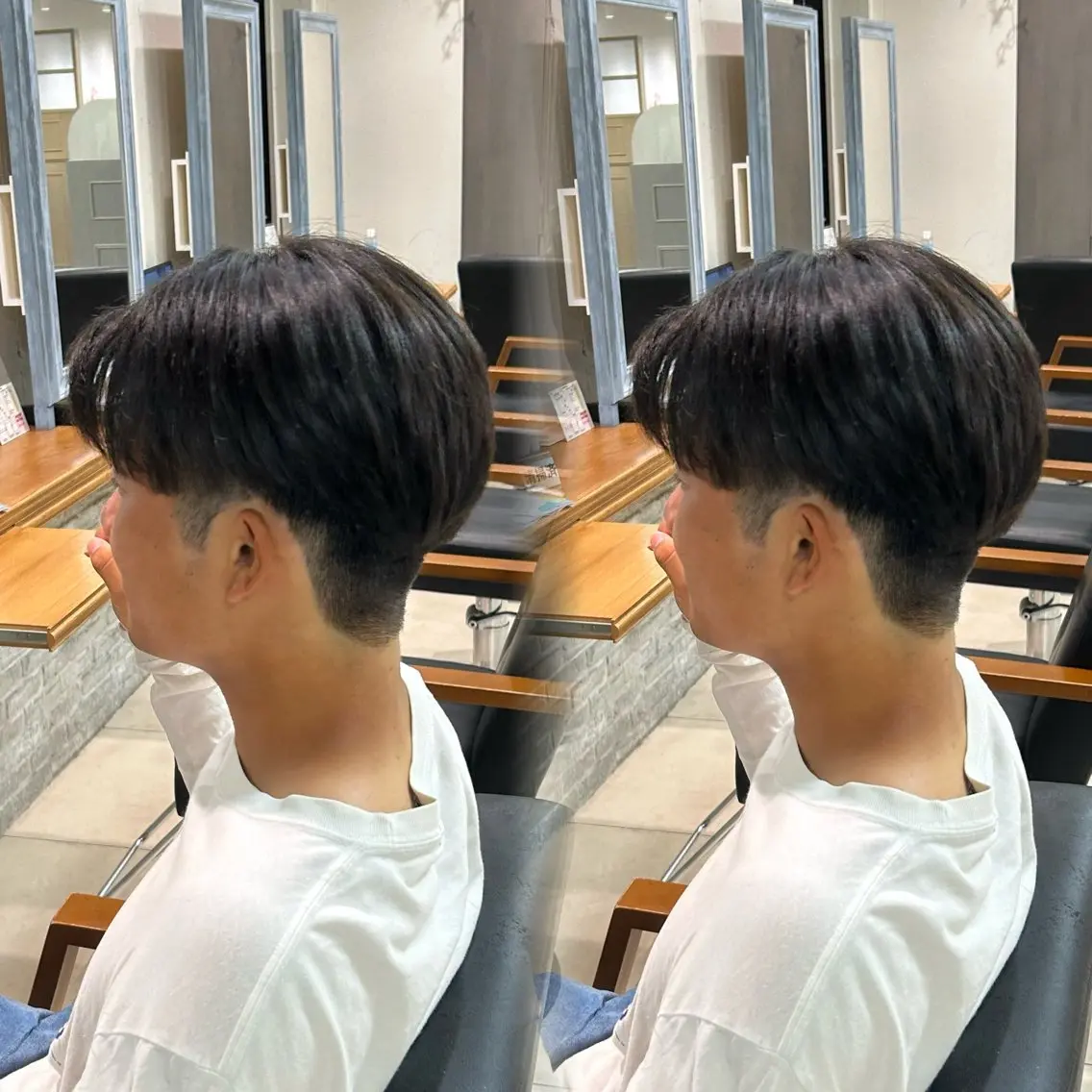 メンズ カット 🩶【巻ける縮毛 矯正】🩶蘭のヘアスタイル
