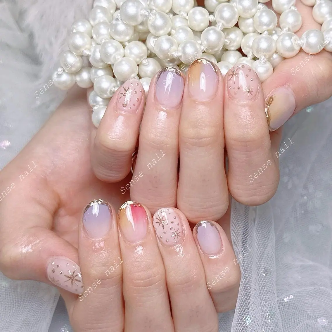 ネイル ハンドネイル 🎀Sense Nail渋谷店🎀のネイルデザイン