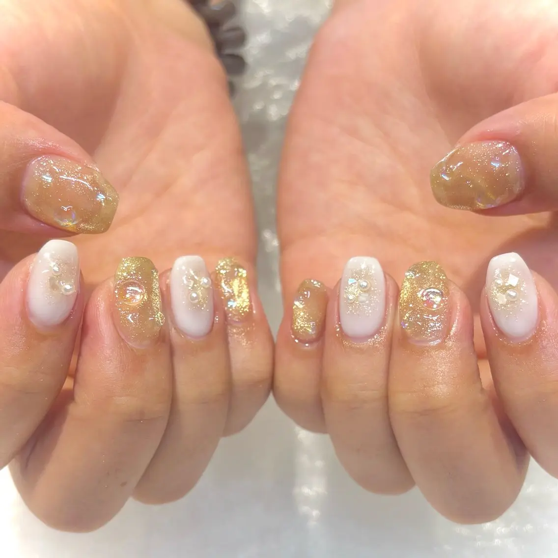 ネイル ハンドネイル 橋元 珠梨のネイルデザイン