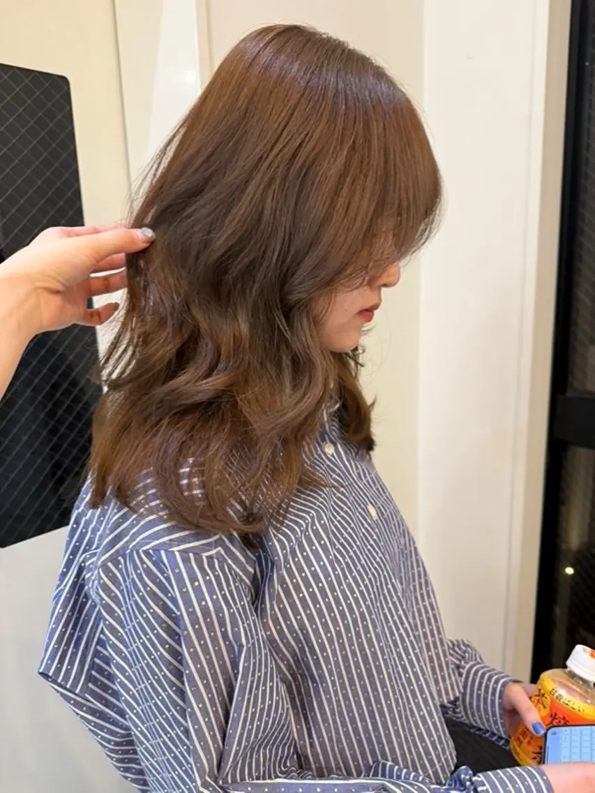 セミロング モデル募集中❗️ 吹矢　渉のヘアスタイル