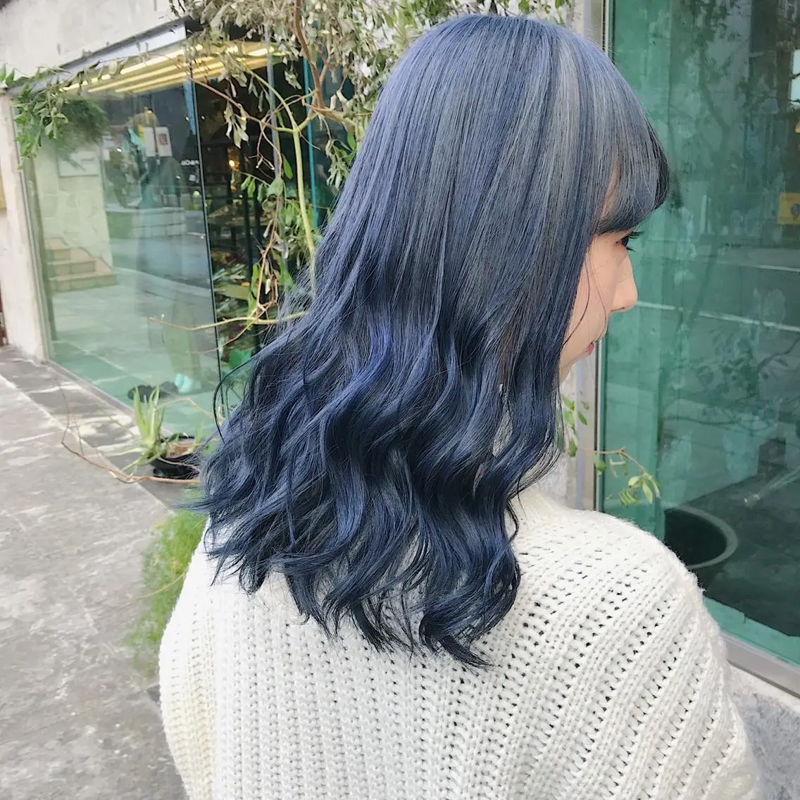 ロング カラー ヘアアレンジ メンズパーマ名人 TAKUMAのヘアスタイル