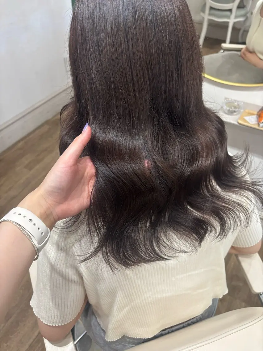 ロング カラー ヘアカラー chika °ʚ🎀ɞ°.のヘアスタイル