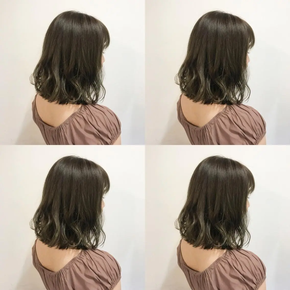 ミディアム カラー ヘアアレンジ 嶋佐 昌大 シマサマオのヘアスタイル