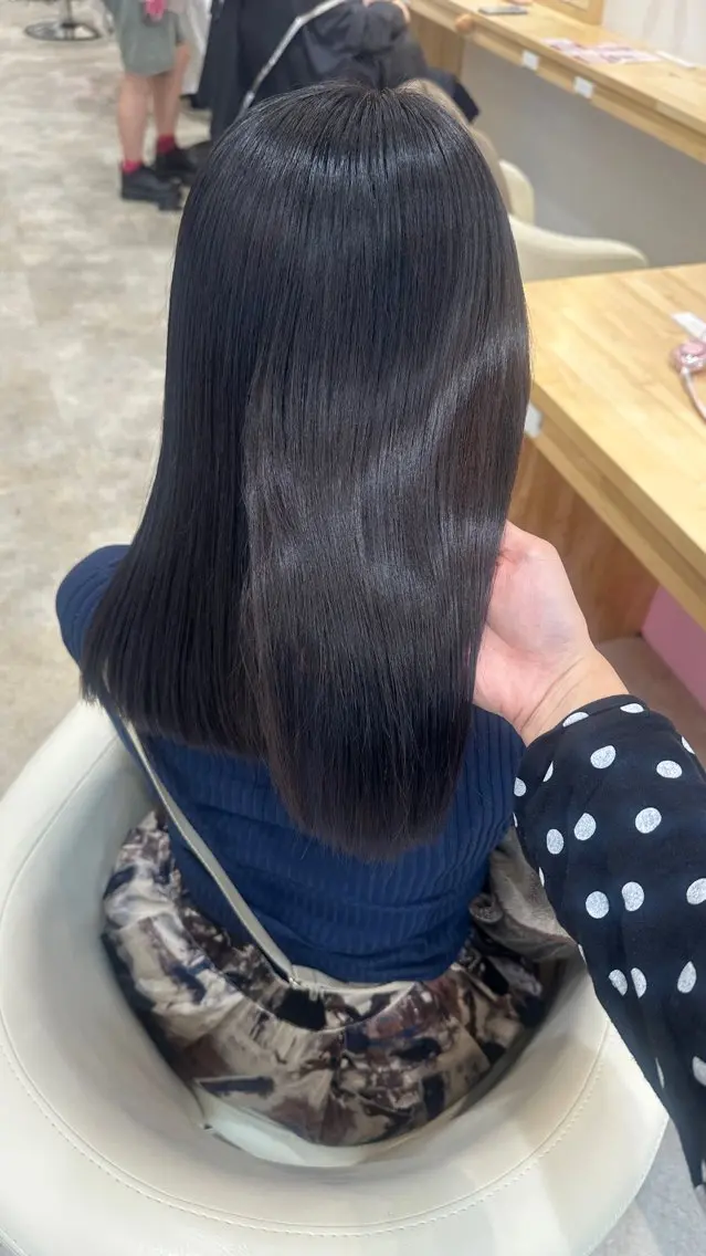 🩵学割U24┊︎5.6月限定🪽 《カット》➕《縮毛矯正》の写真