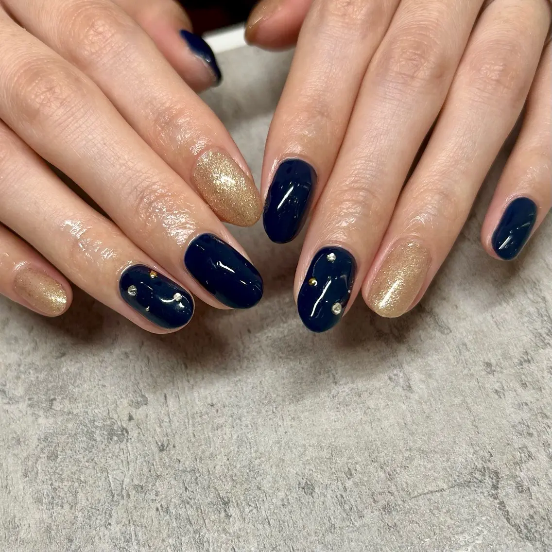 ネイル ワンカラーネイル Allure 小山店 結咲(ゆいさ)のネイルデザイン