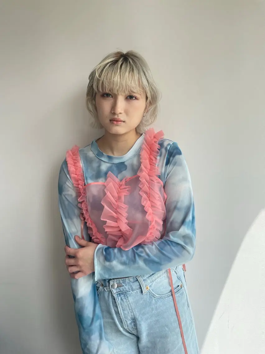 🧸💫前髪カット＋コテ巻きスタイリング🧸💫の写真