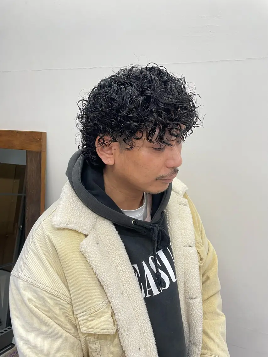 [4回目以降]men'scut＋ perm+trの写真
