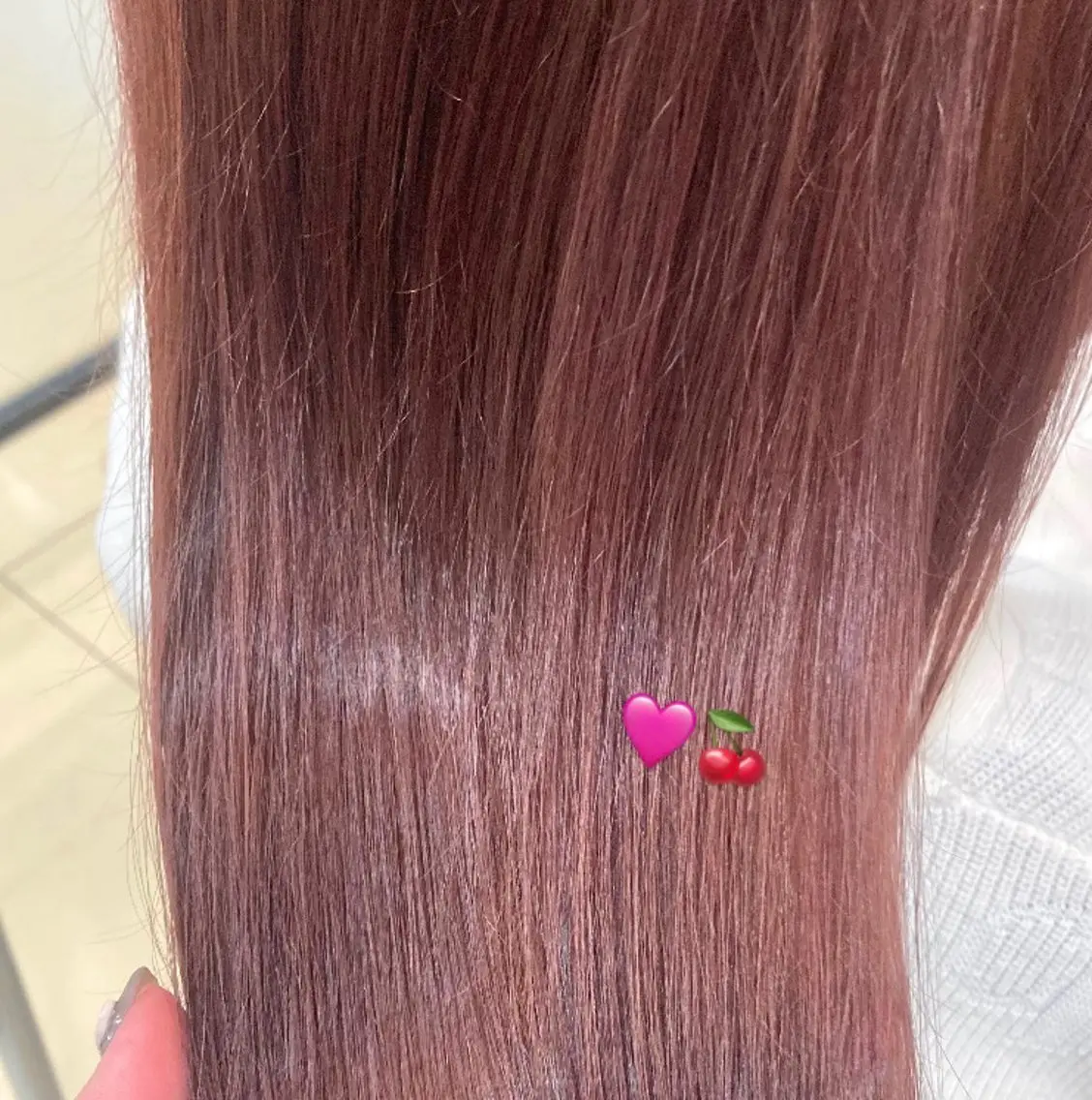 ロング カラー ブリーチ ブリーチなしカラー ピンクカラー LiTA. はません 太田 瑠花のヘアスタイル