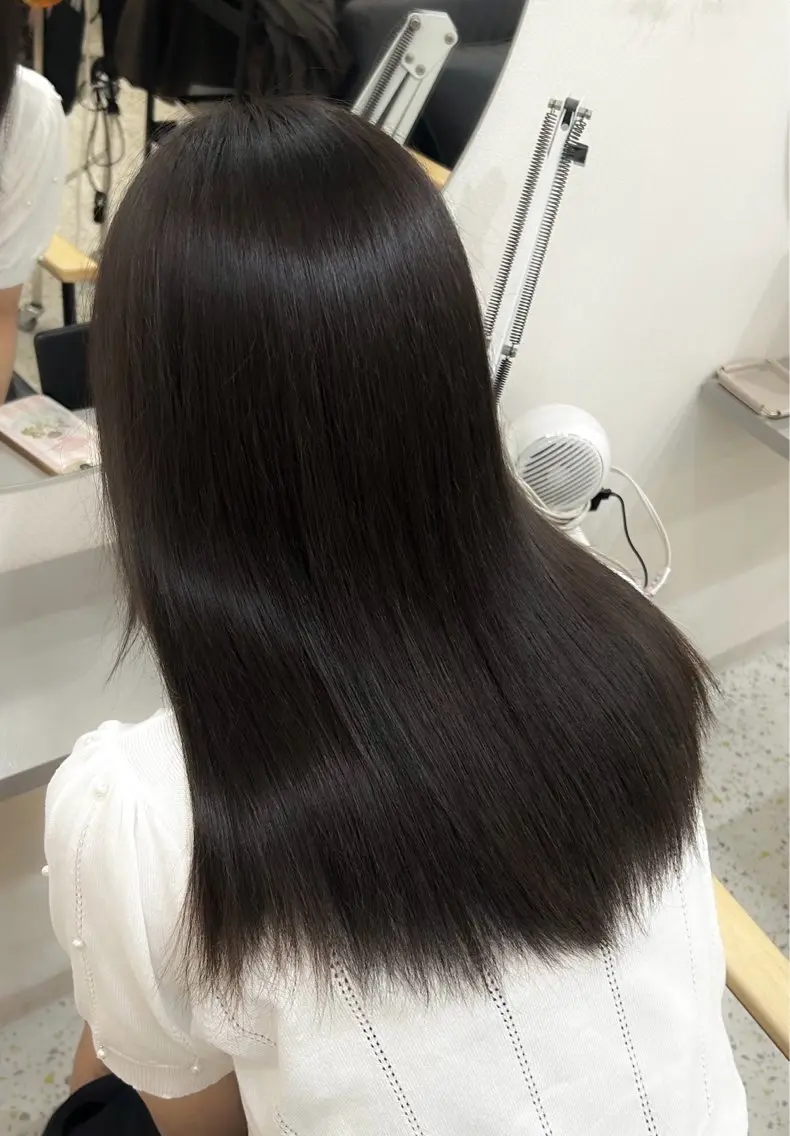 セミロング カラー 🧣艶カラー・ヘア セット Chie🧸のヘアスタイル