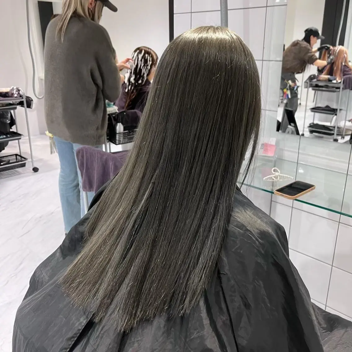 カラー *❤︎透け感モテヘア モデル募集❤︎のヘアスタイル