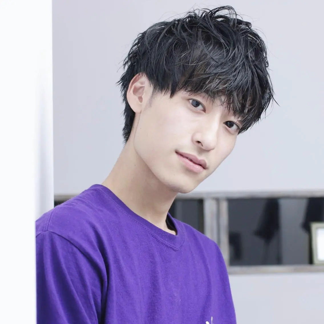 ショート パーマ メンズ カット パーマ トリートメント ill副店長 立和田純也のヘアスタイル