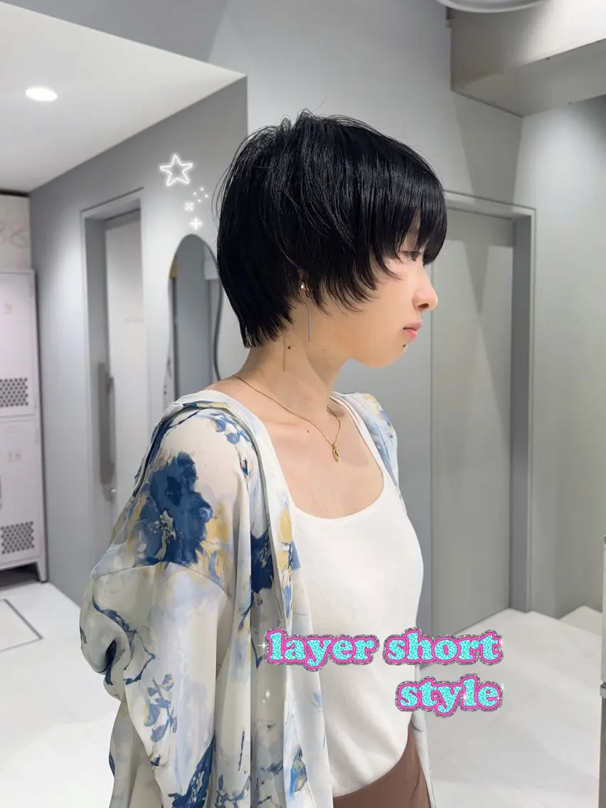 ショート 新宿ショートカット 吉祥寺🎀リサのヘアスタイル