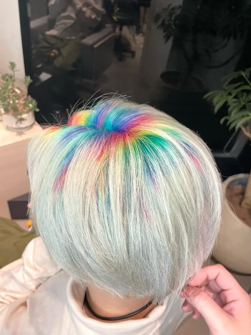 レインボーカラー🌈の写真