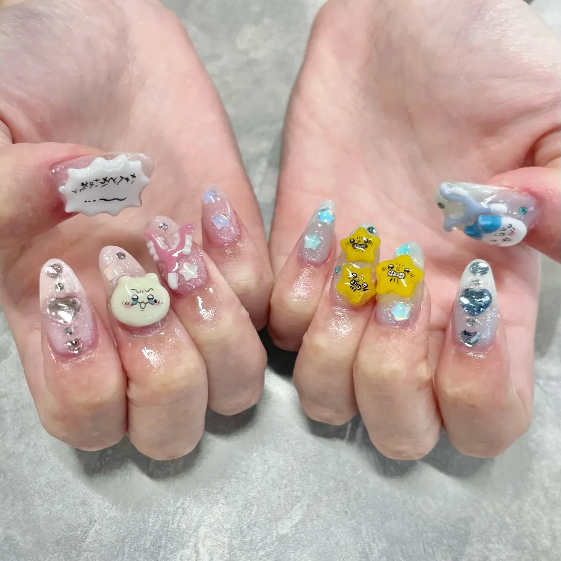《ご新規様限定》10本長さだし💅✨付け放題(※当日の3dアートは行っていません）の写真