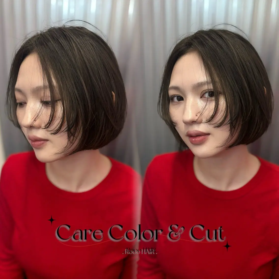 ショート カット ヘアカラー miyu/ケアカラー /縮毛矯正のヘアスタイル