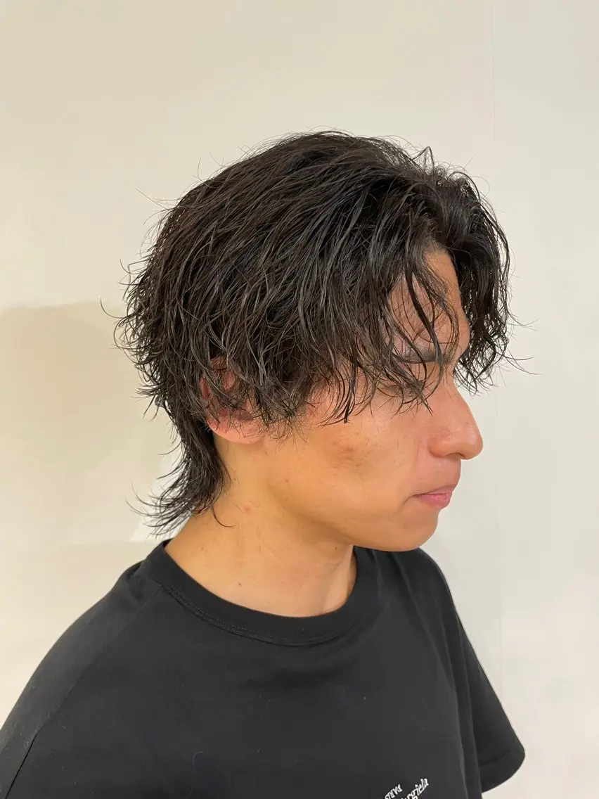 メンズ 三田 真穂のヘアスタイル