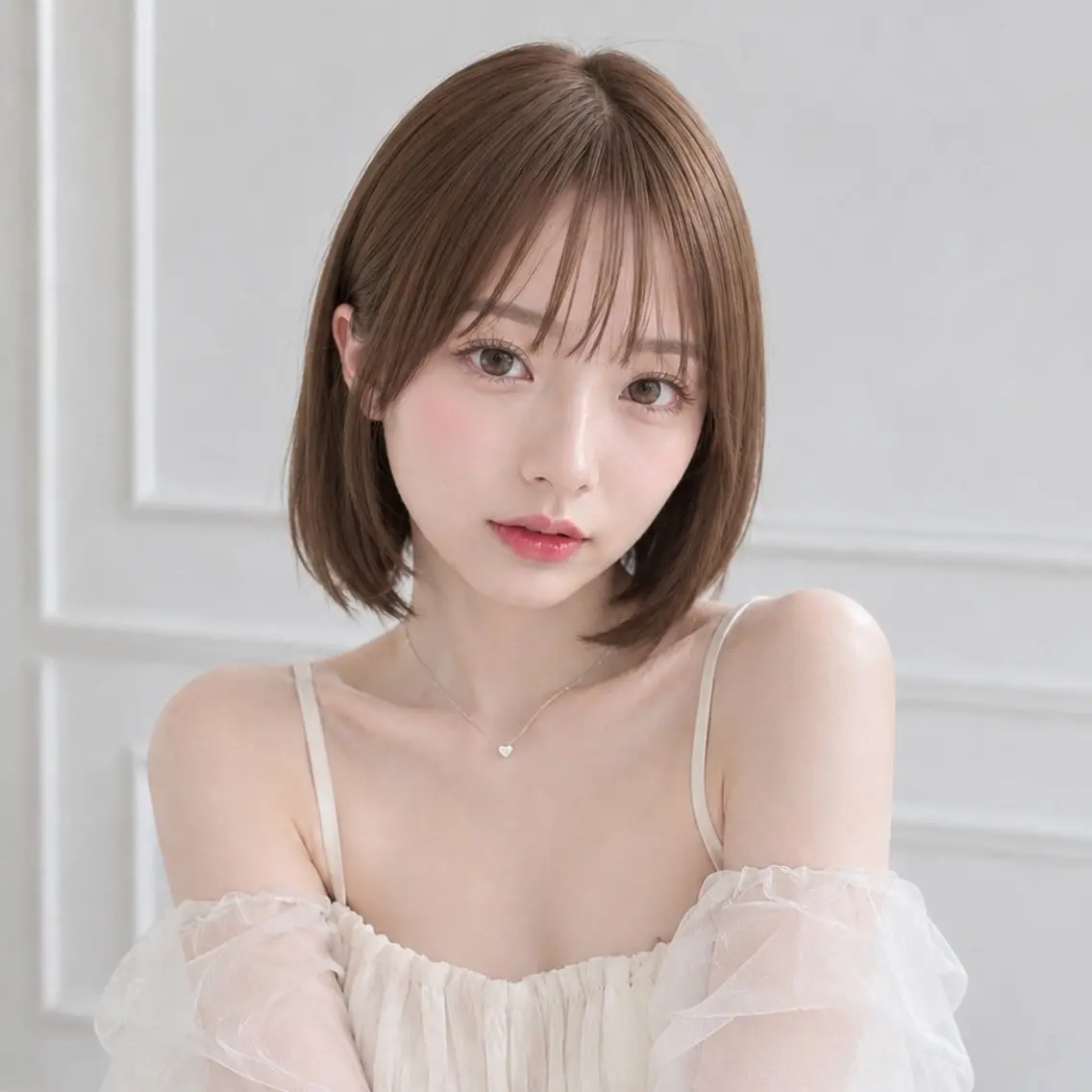 ショート カラー カット ヘアカラー トリートメント ボブ×艶髪｜ 似合わせ🩶石橋怜大のヘアスタイル