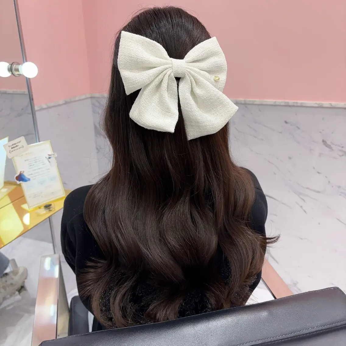 ヘアアレンジ ハーフアップ ヘアセット LOUIS しおりのヘアスタイル