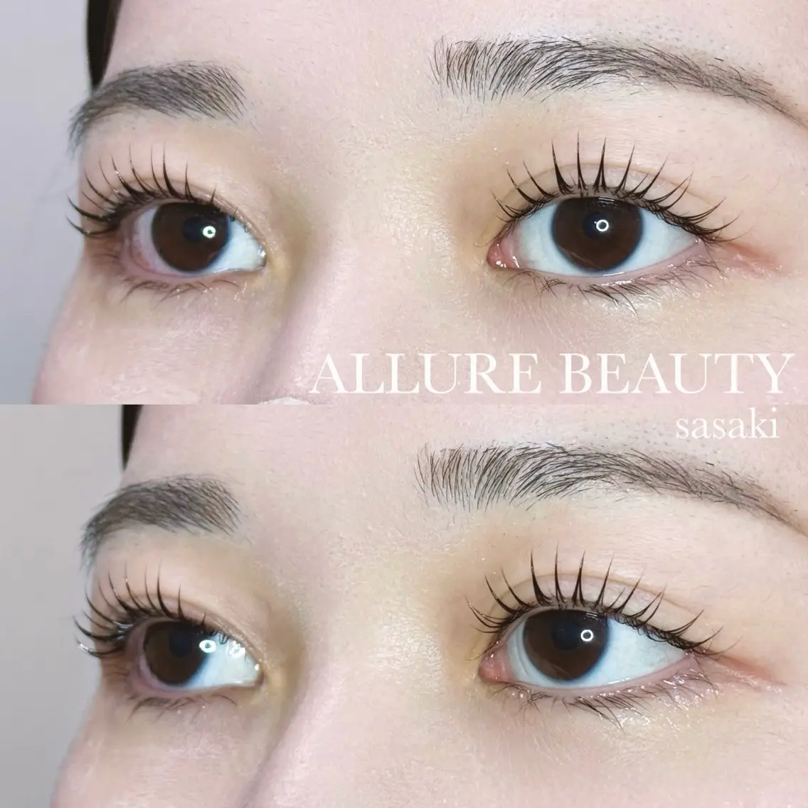マツエク・マツパ マツパ ALLURE sasakiのマツエク・マツパデザイン