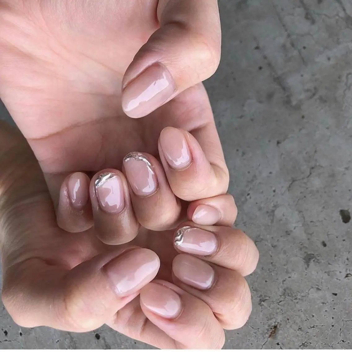 ネイル ニュアンスネイル nail salon granveilのネイルデザイン